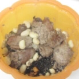 ひな鶏レバーのひじき煮 ドッグフード 愛犬用ごはん レシピ 作り方 By 楽天出店店舗 ペッツビレッジクロス Petgoods 楽天レシピ